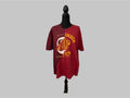 Book Lover’s Tee Recreated, Reworked, Upcycled (Size 2X)
