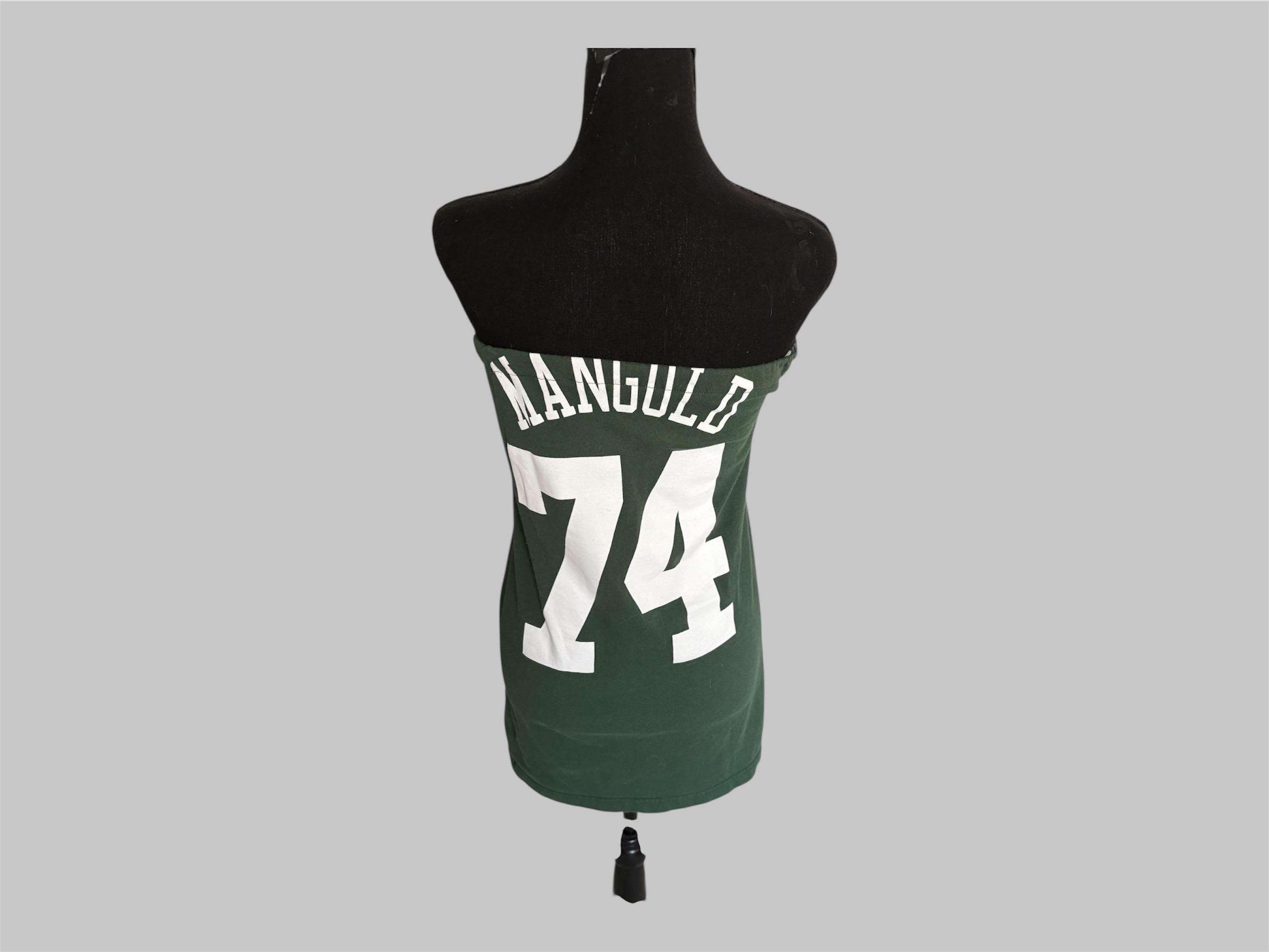 Football micro-mini dress, Upcycled, Customize, Sustainable Fashion, Reworked, repurposed (Size: Small)