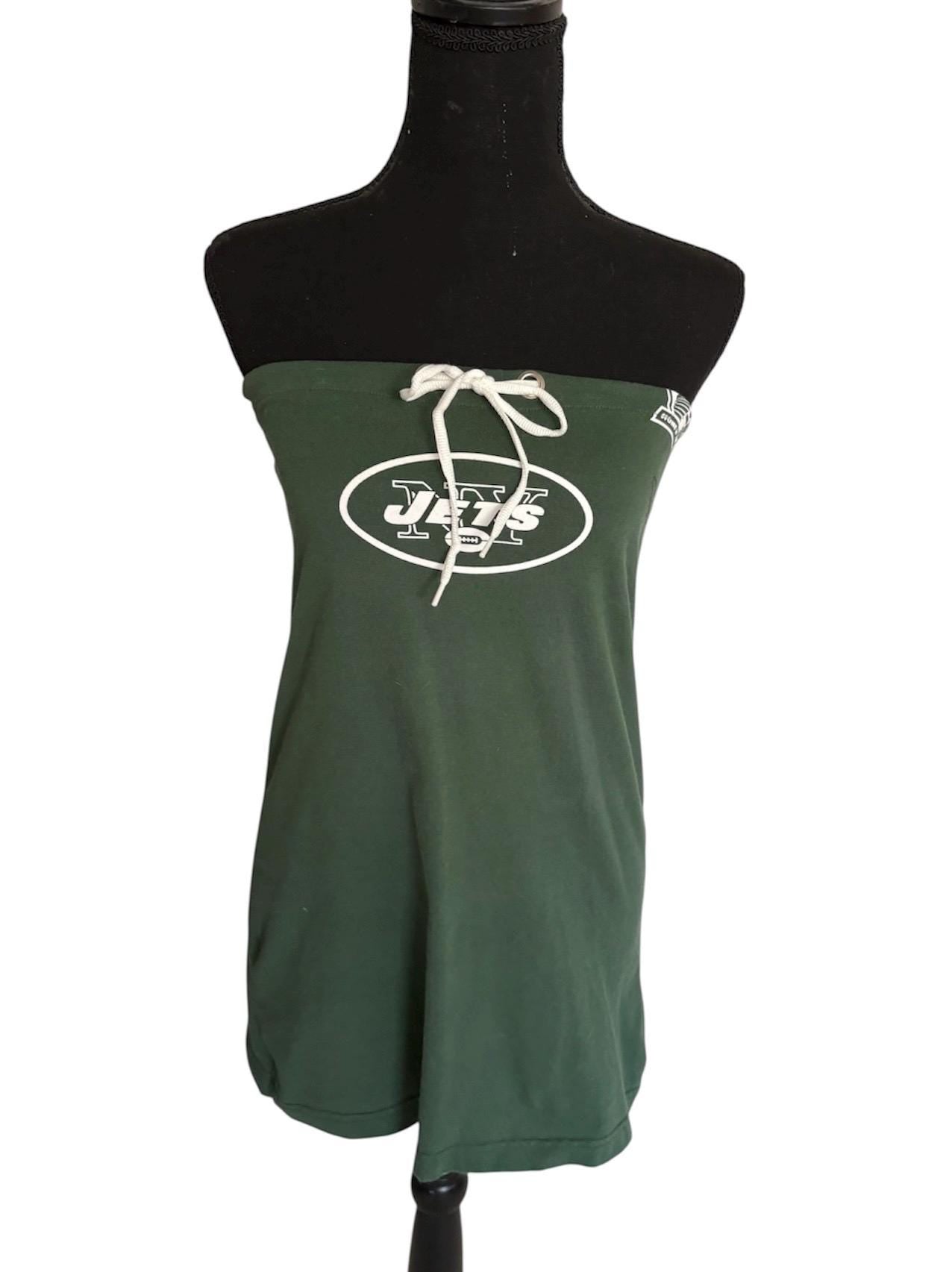 Football micro-mini dress, Upcycled, Customize, Sustainable Fashion, Reworked, repurposed (Size: Small)