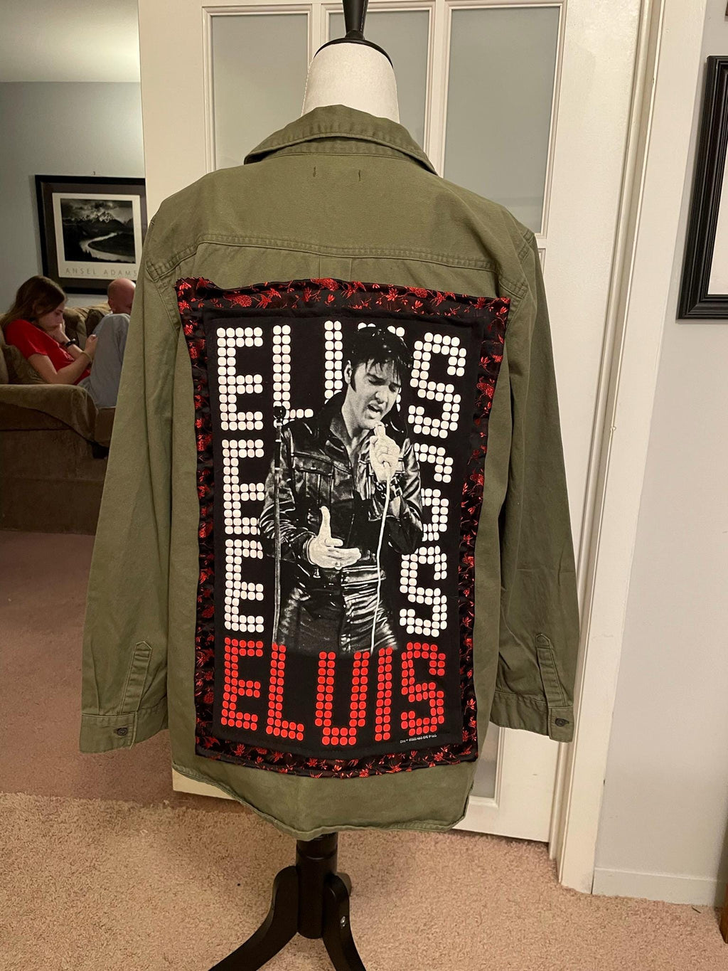 Custom Bleached + Distressed Flannels with Vintage Graphics