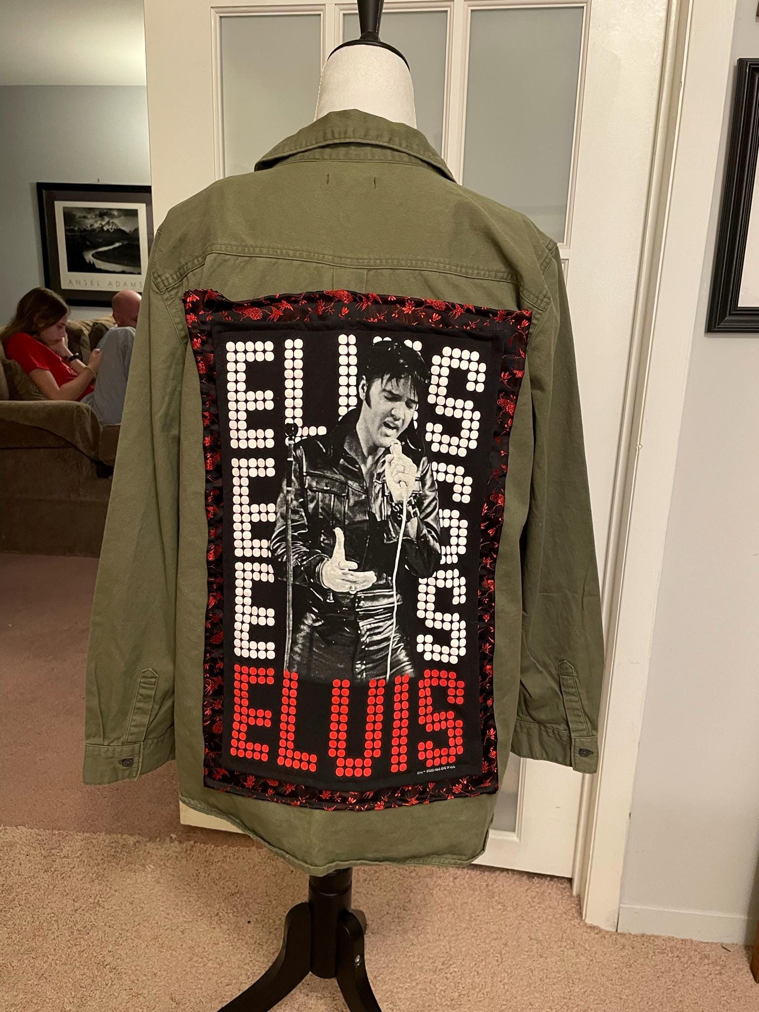 Custom Bleached + Distressed Flannels with Vintage Graphics