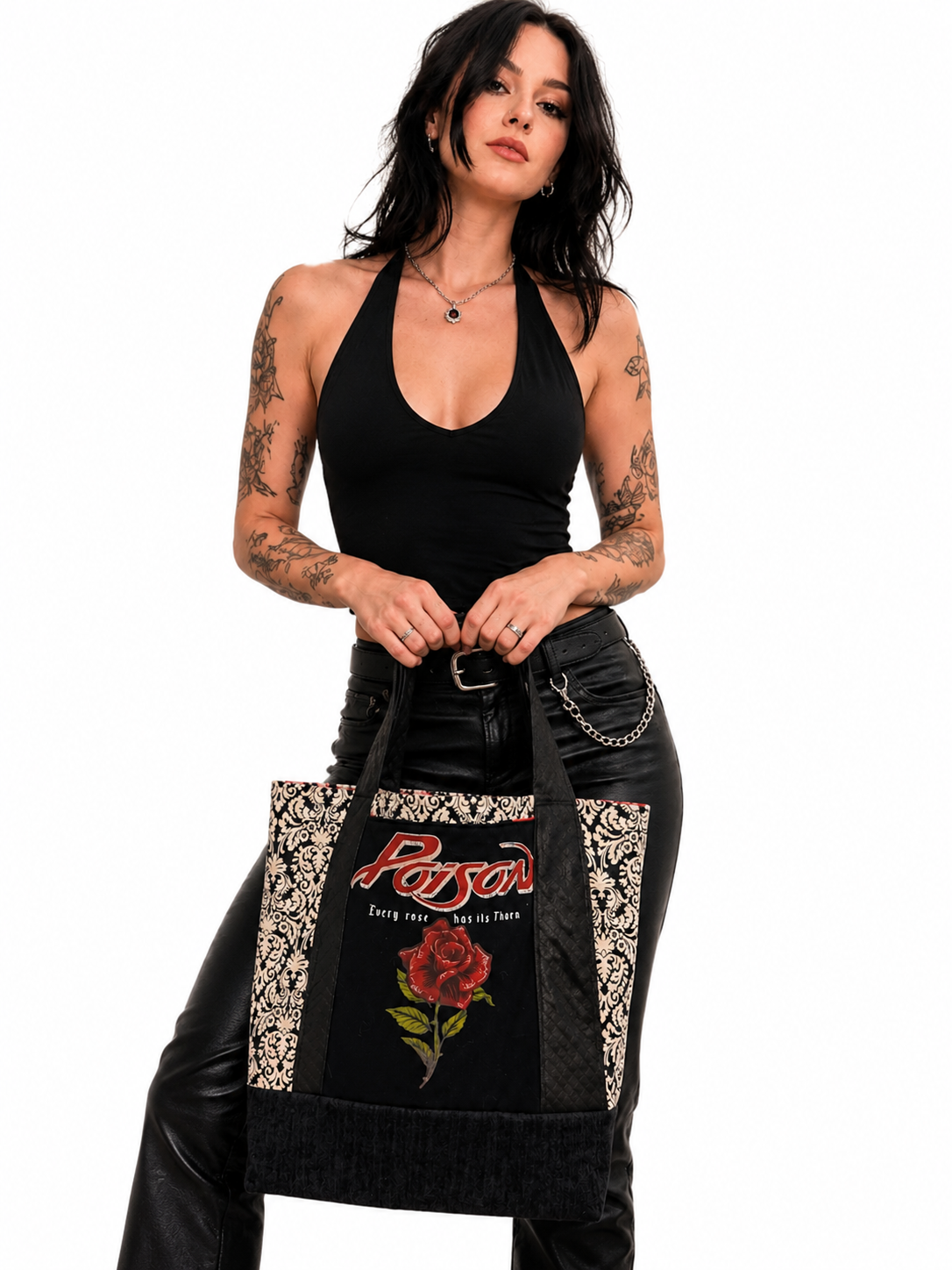 One-of-a-Kind Poison Rocker Tote