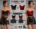 Reversible Metallica Corset Top | Upcycled Band Tee Bustier | Rocker Chic Strapless Top | Festival Outfit | Edgy Y2K Grunge Fashion