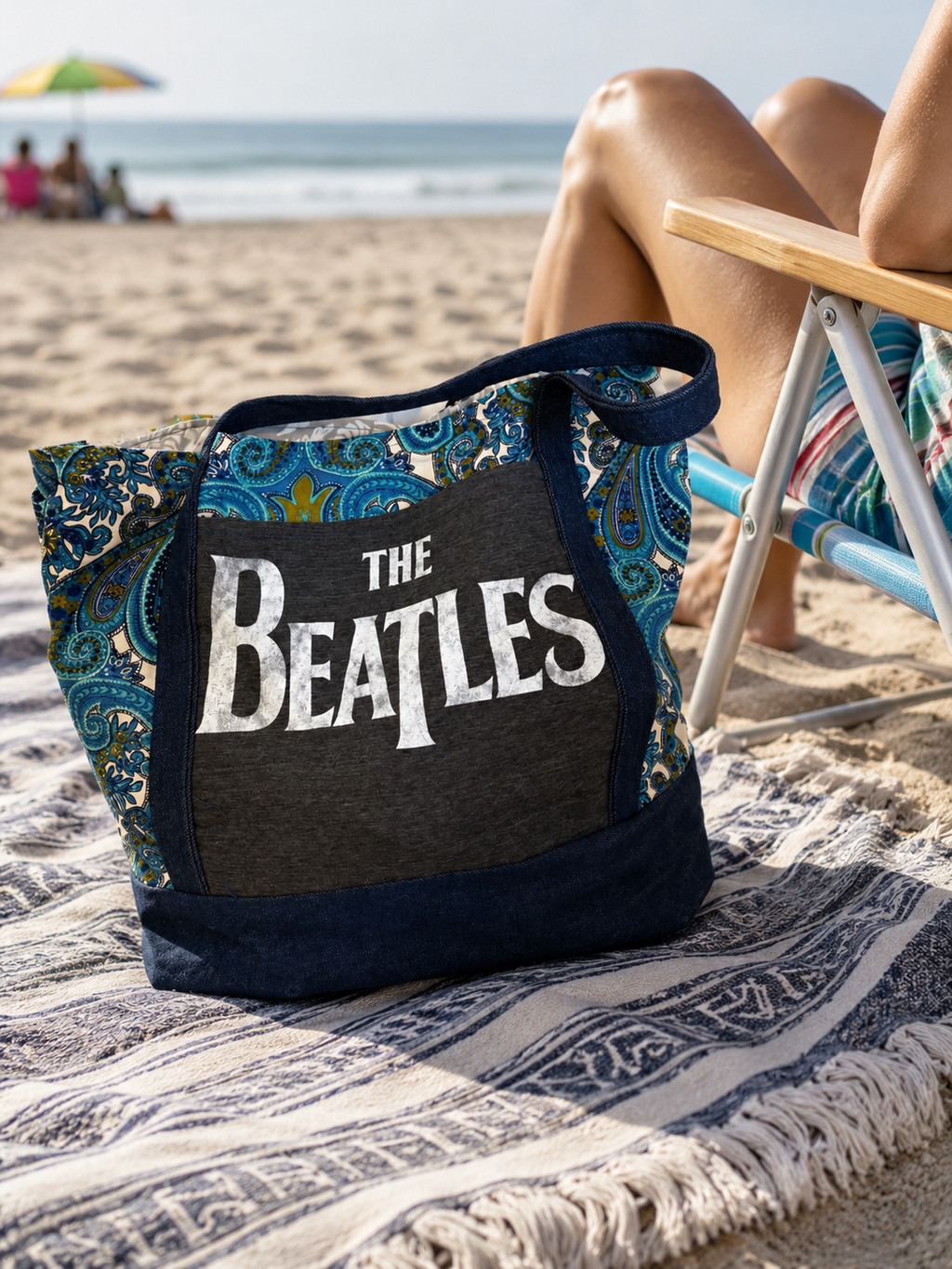 One-of-a-Kind Beatles Lover’s Large Tote