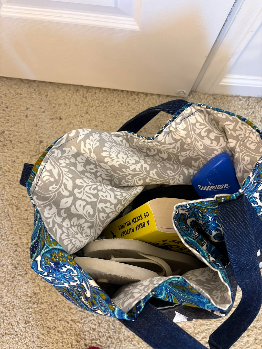 One-of-a-Kind Beatles Lover’s Large Tote