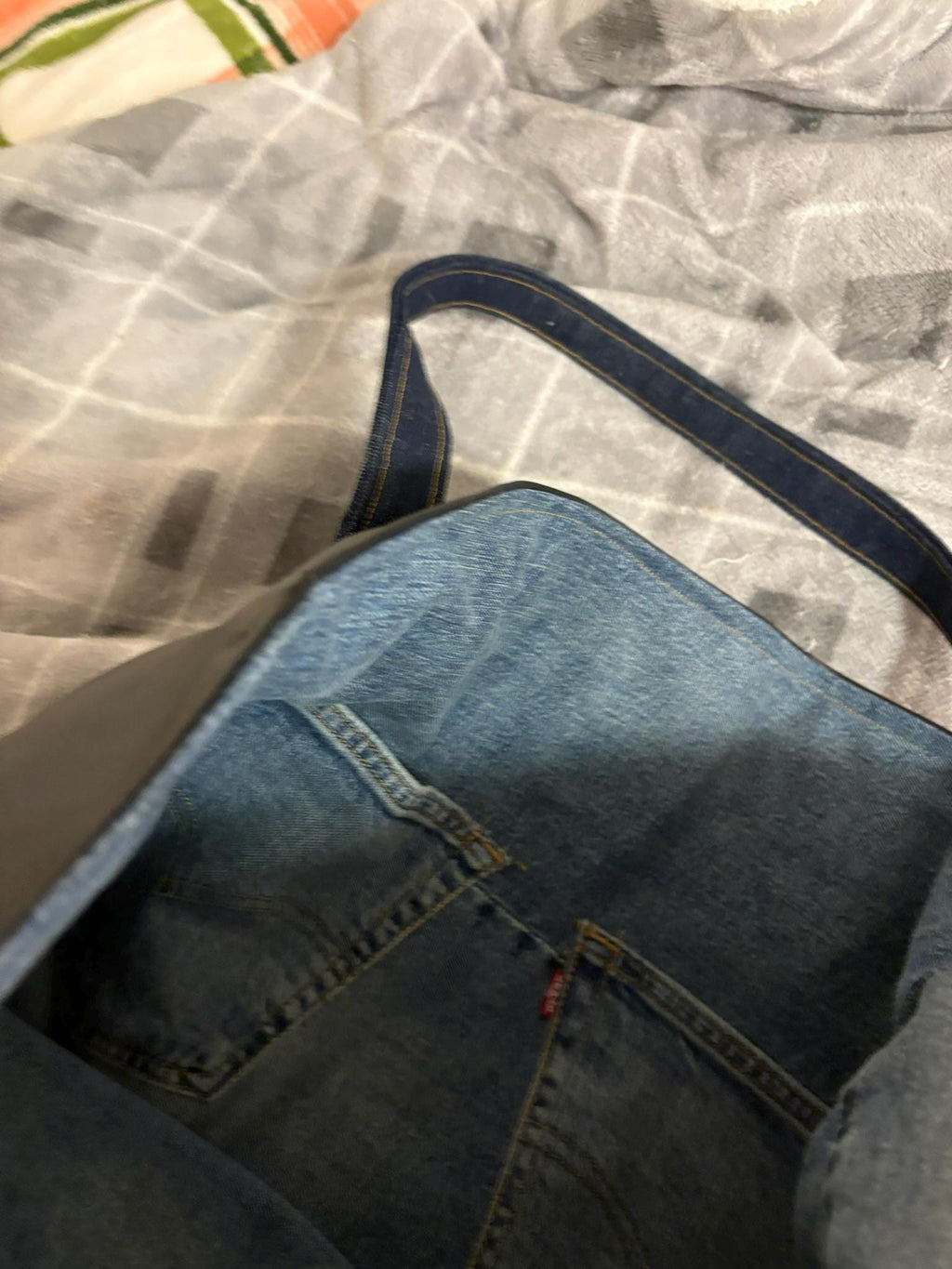 Upcycled Harley Davidson Large Tote Bag І  One of a Kind Reworked graphic Tee Bag  І  Sustainable Vegan Leather Tote І Jorie Kay Design