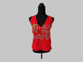 Gameday just got cuter with College Upcycled, Crochet, Customize, Sustainable Fashion, Reworked, repurposed halter  (Size: Medium)