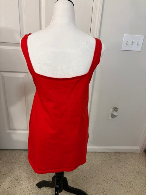 Upcycled Rutgers Football Tank Dress | Scarlet Knights Game Day Mini Dress | One of a Kind Rutgers Apparel