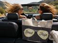 Road Trip sunnies bag with six outer and one inner pocket is great for daily adventures.
